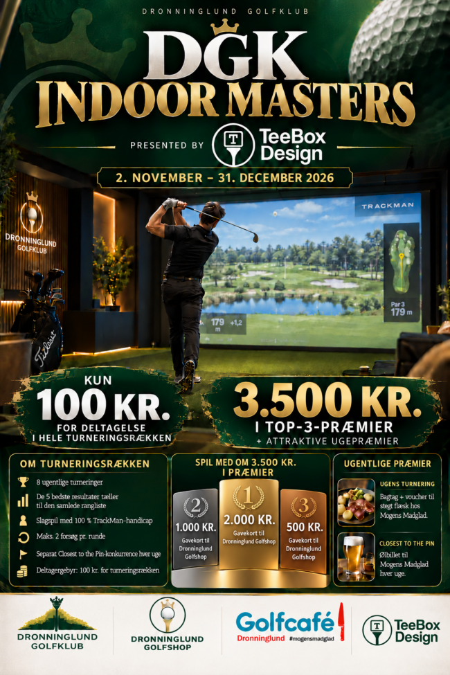 DGK Indoor Masters Turneringsplakat